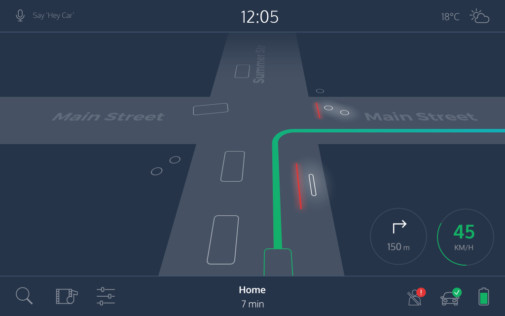 UX Portfolio Tips - Lab project of self-driving cars