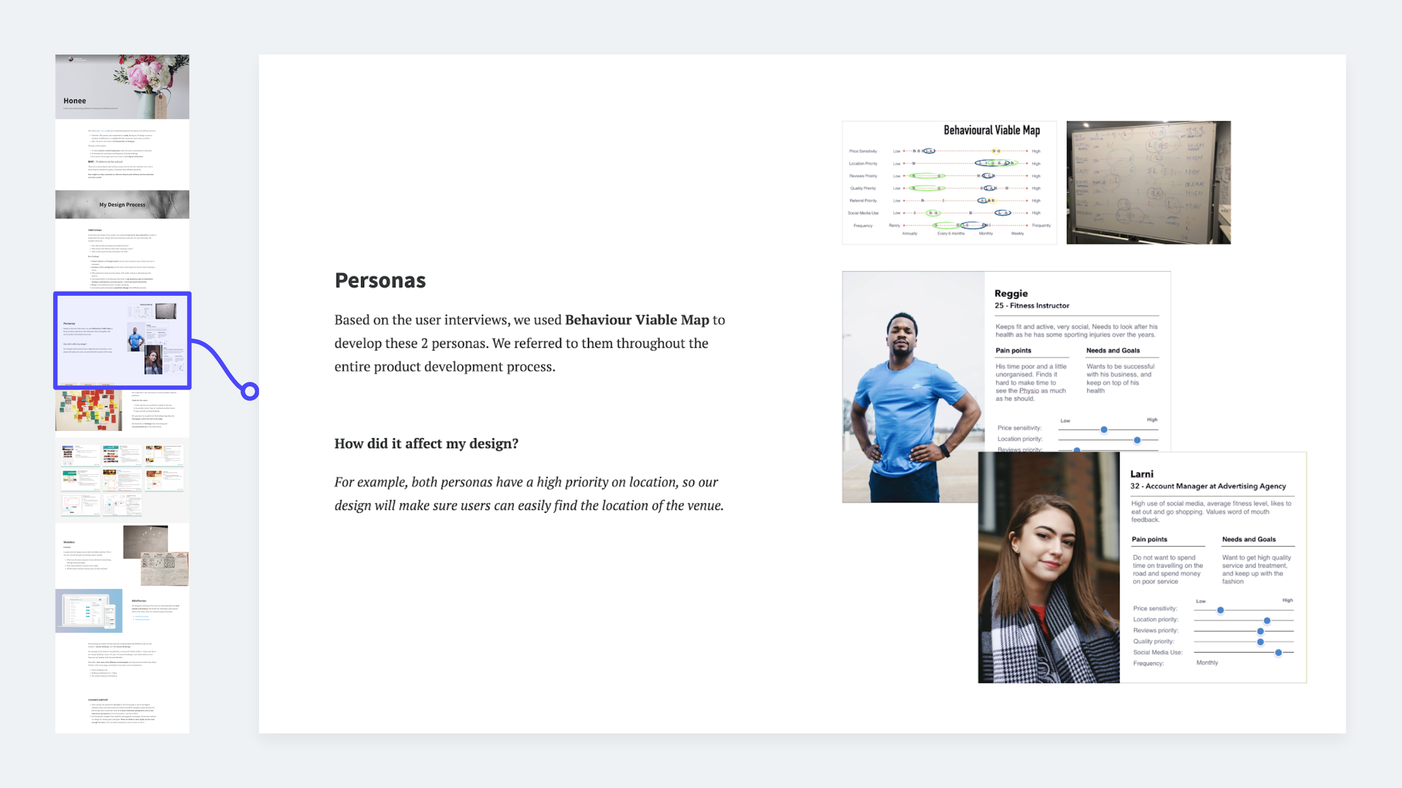 UX methods example: Personas