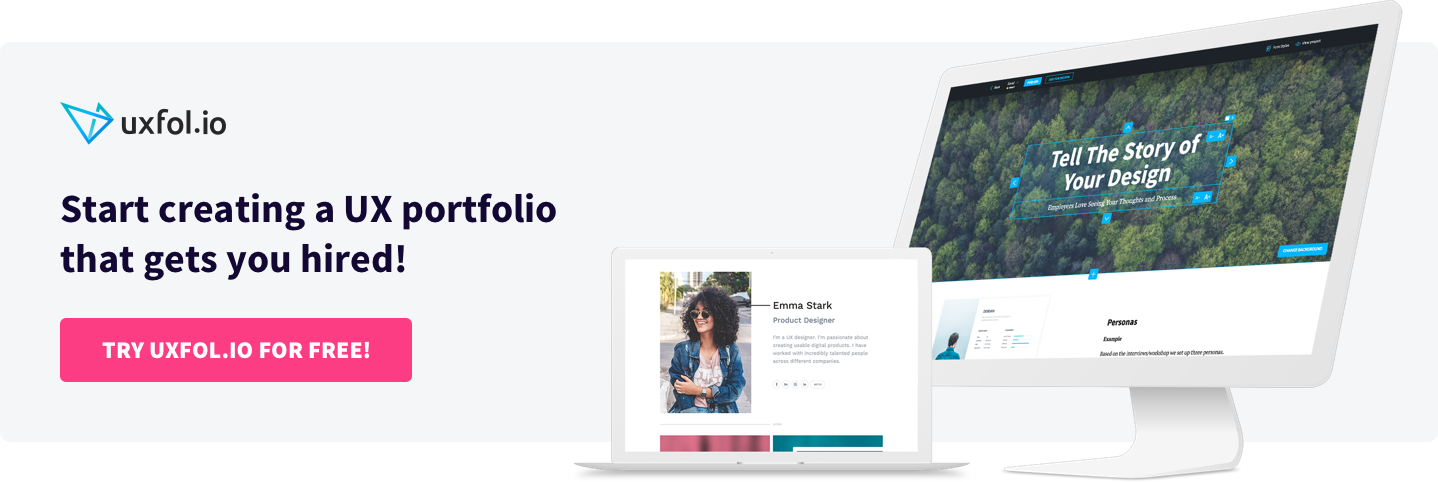 UX Folio-UX Portfolio Builder Tool