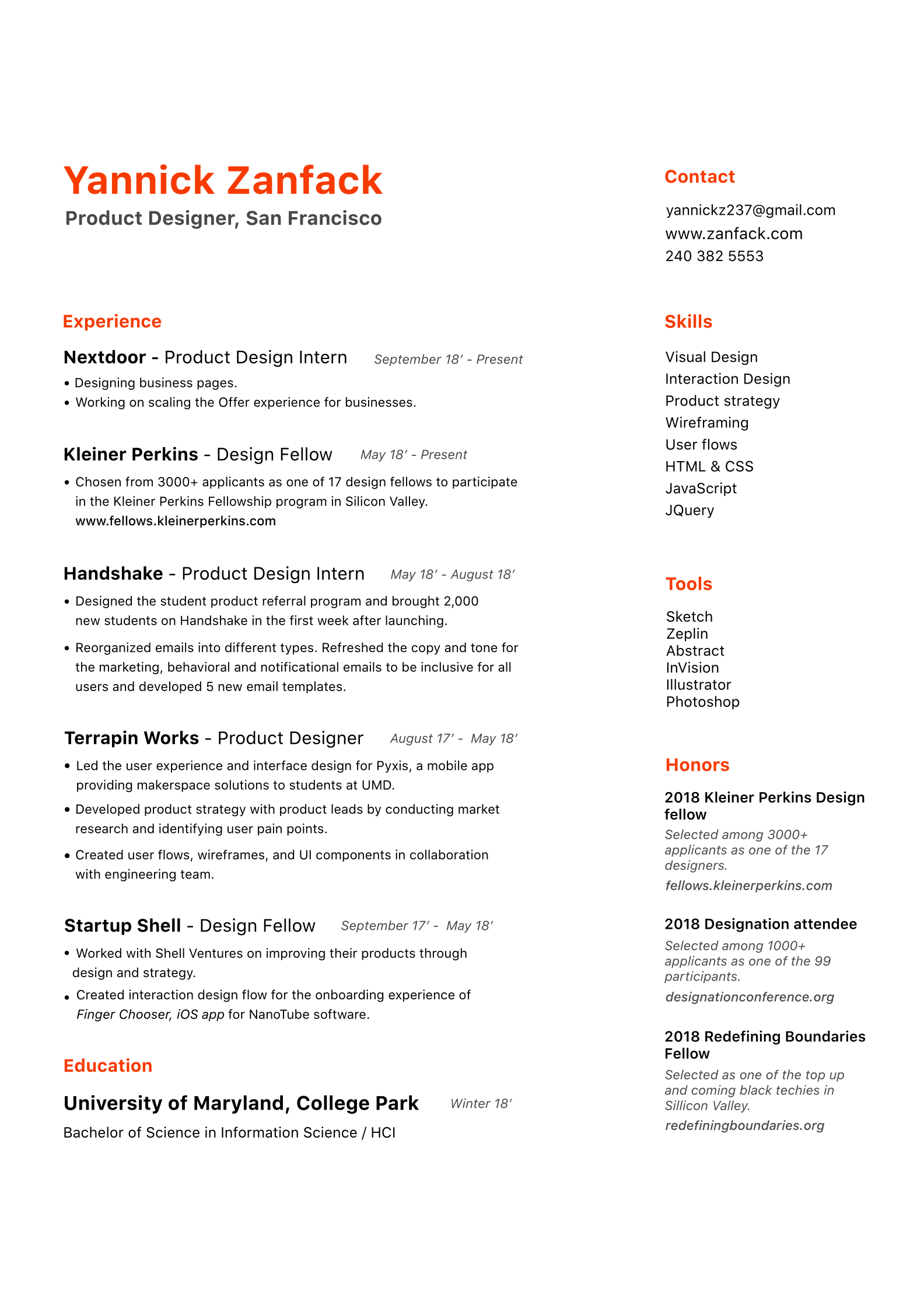 a ux designer resume hiring managers will love