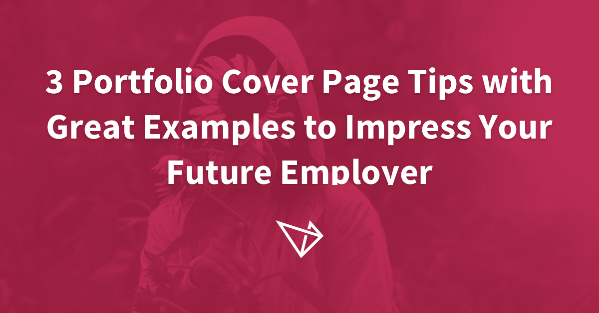 3 Portfolio Cover Page Tips With Great Examples To Impress Your Future Employer