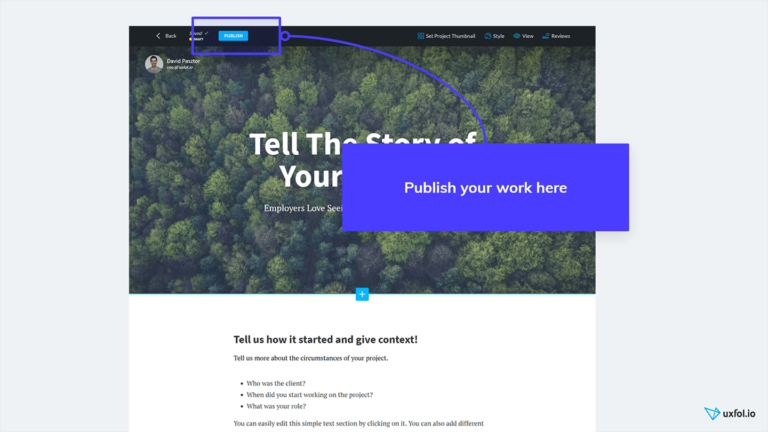 Online Design Portfolio Tutorial with 9 Awesome Examples - UXfolio Blog