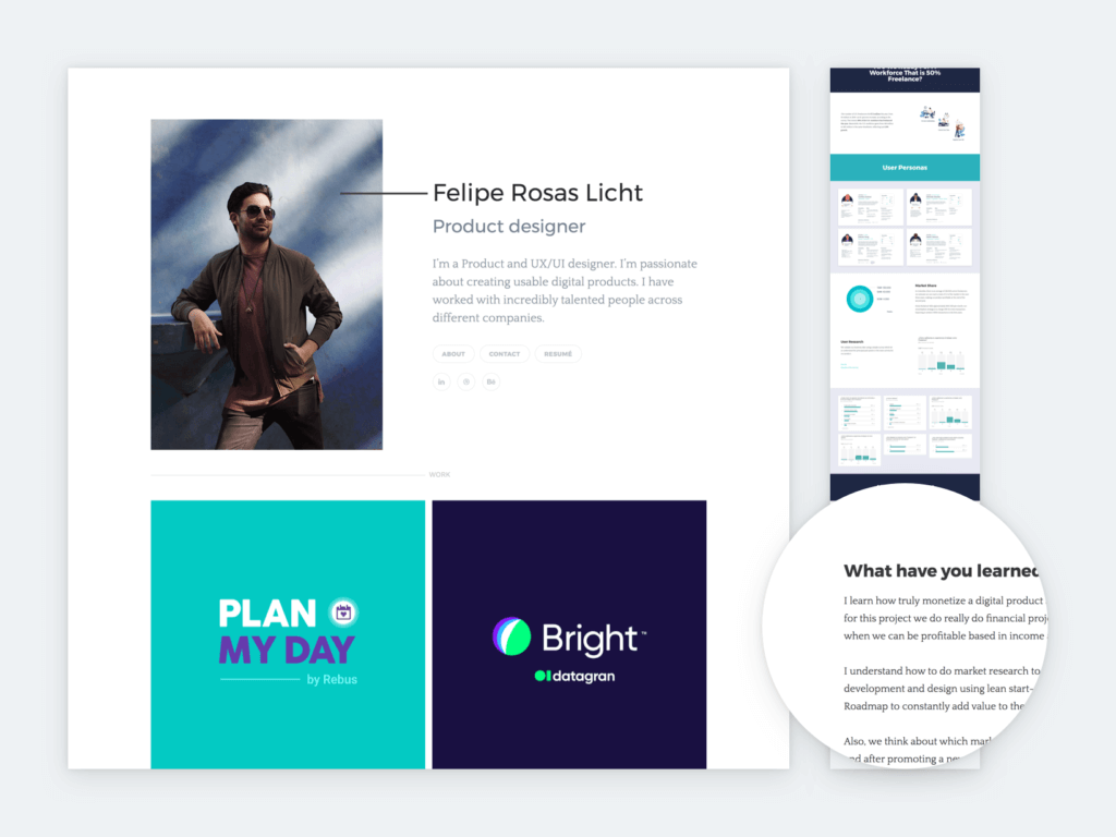 31 Impressive Ux Portfolio Examples With A Guide For Yours