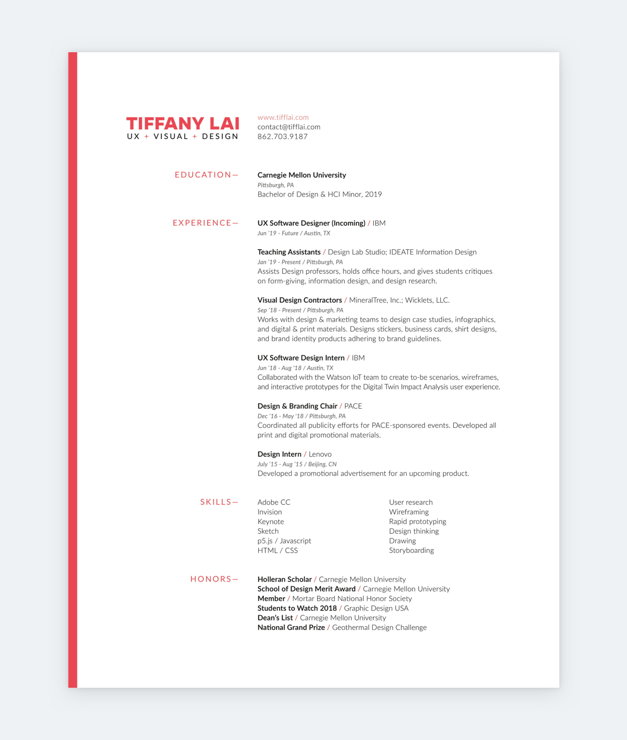 17 Brilliant Product Designer Resume Examples And A Guide For Yours Uxfolio Blog