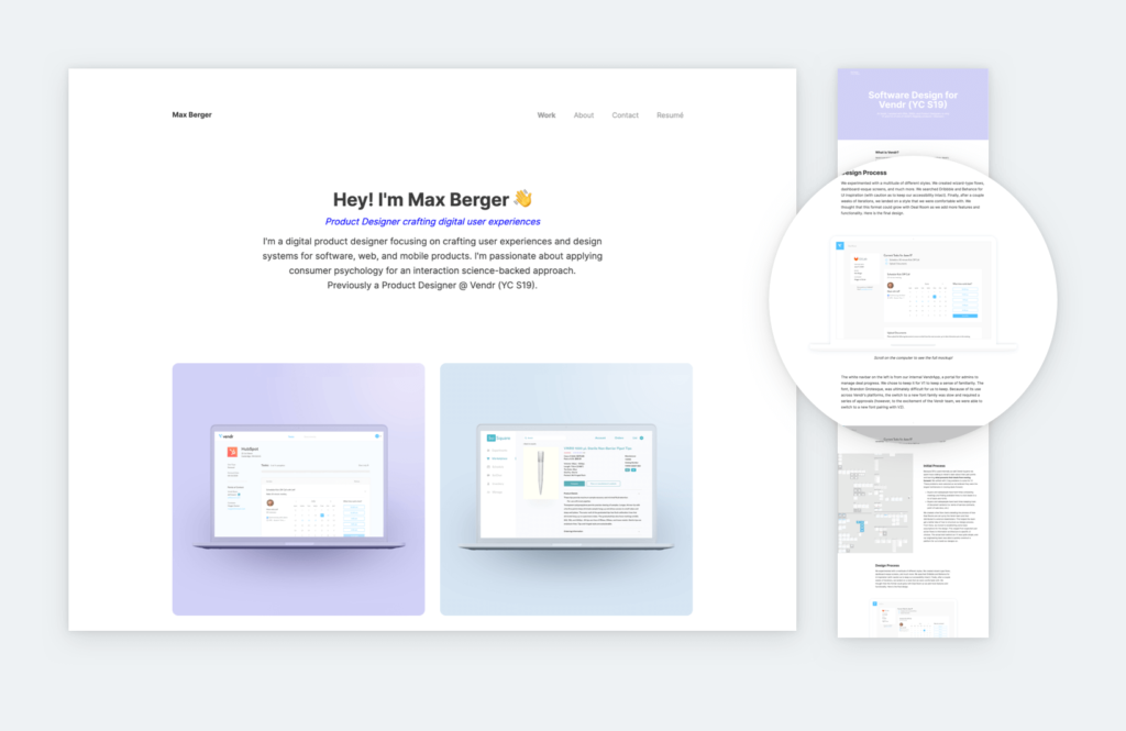 Ux Portfolio Presentation Template