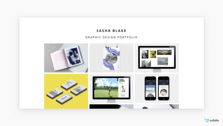 49 Stunning Portfolio Templates & a Guide for Choosing Yours - UXfolio Blog
