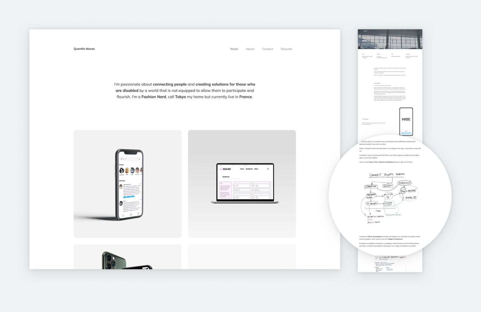 ux design portfolio presentation