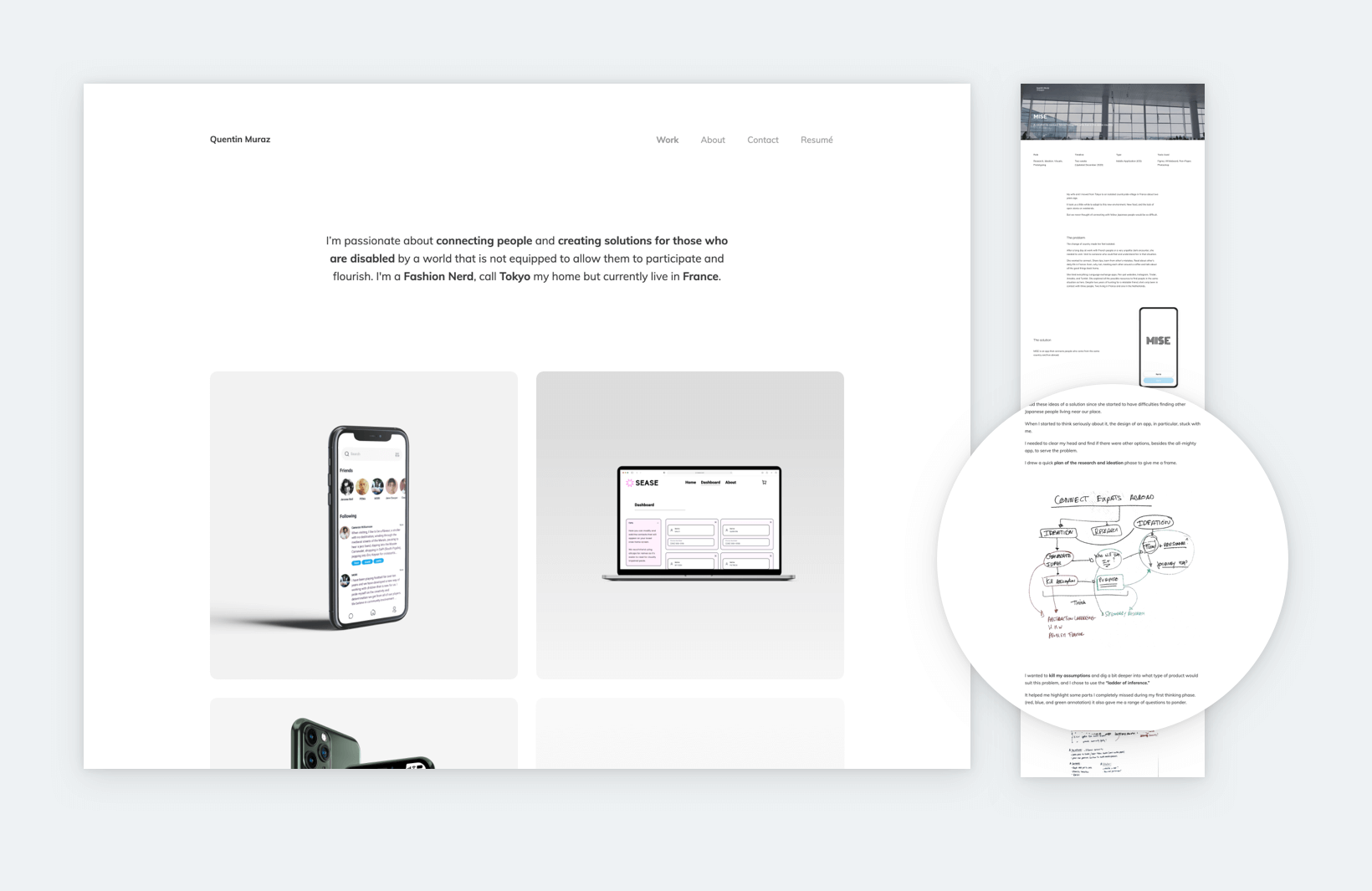 ux research case study portfolio