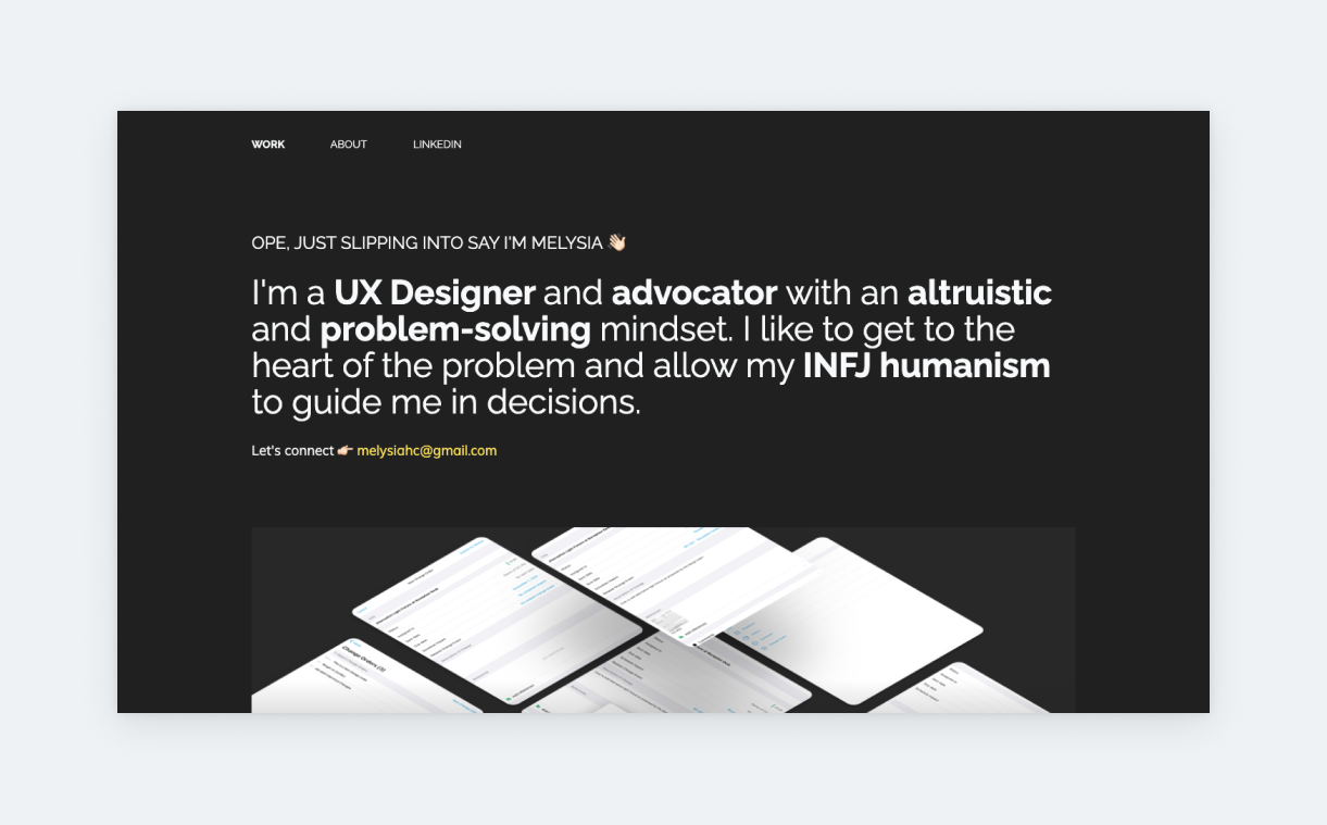 14 Fantastic Professional Portfolio Examples UXfolio Blog