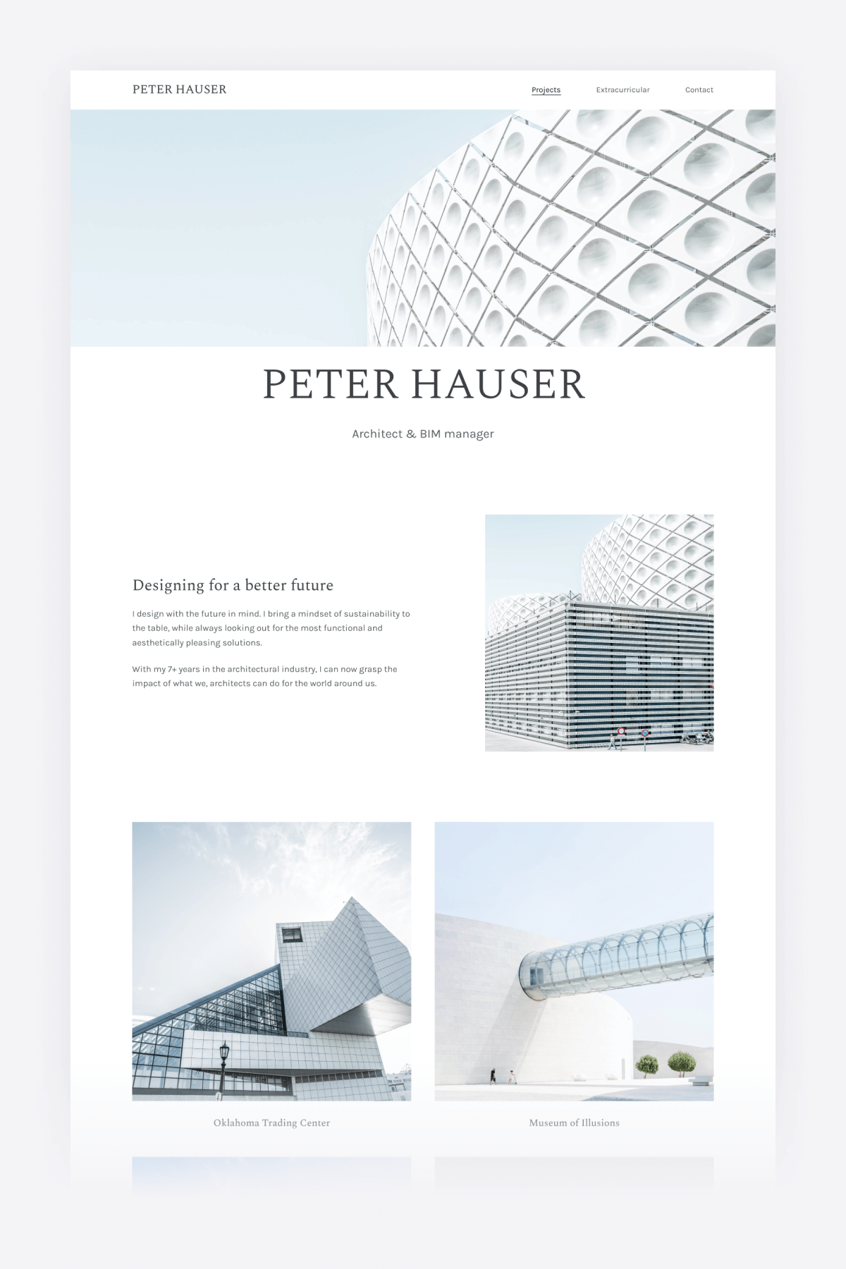 Free Architecture Portfolio Template Examples Blog Archifolio