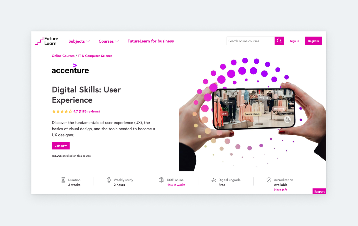 website ux presentation