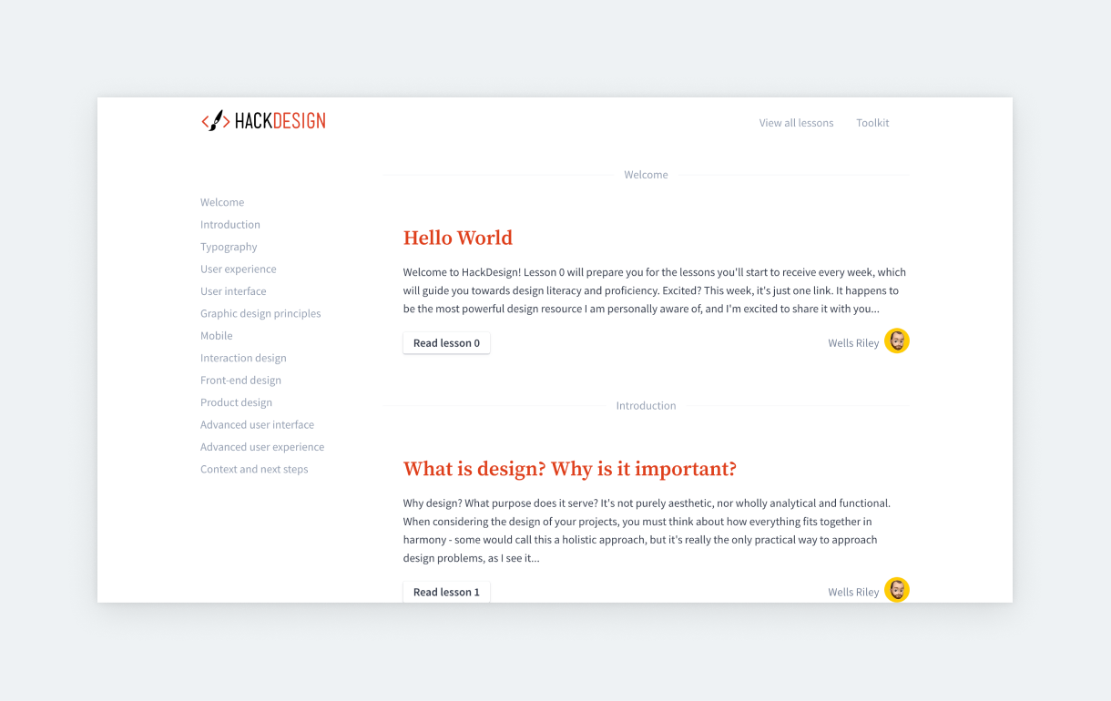 website ux presentation