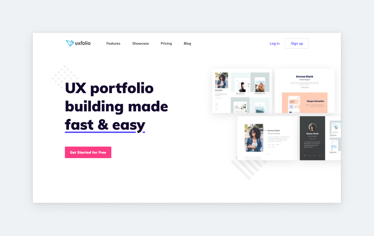 website ux presentation