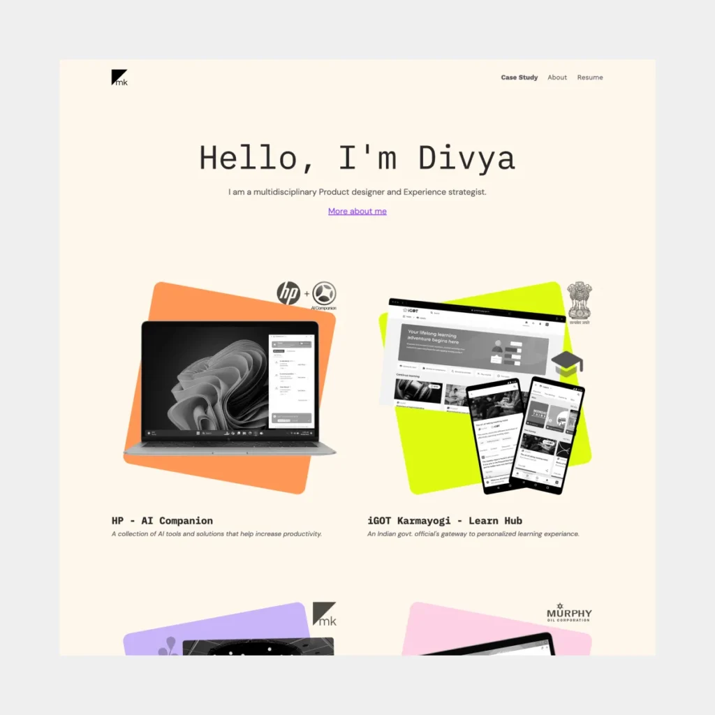 personal portfolio media 1